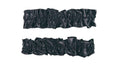 1920's Black Satin Old Fashioned Garter Flapper Arm Bands Armbands by HalloweenStore.com
