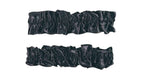 1920's Black Satin Old Fashioned Garter Flapper Arm Bands Armbands by HalloweenStore.com