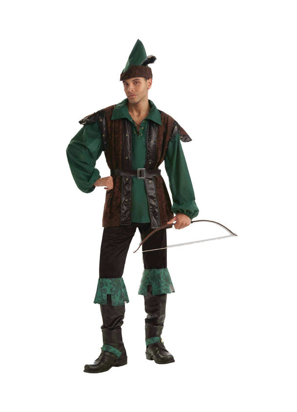 Robin Hood Hunter Adult Costume Size XL by HalloweenStore.com