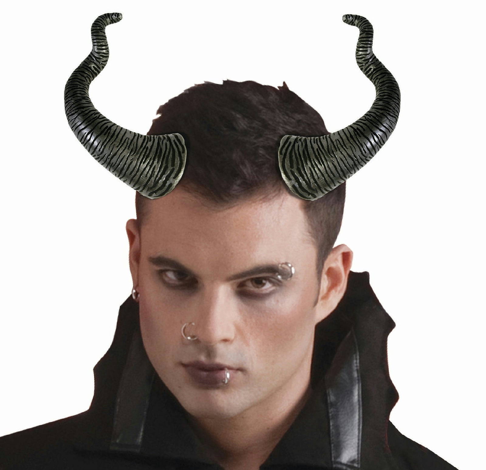 Wicked Black Horns Costume Accessory by HalloweenStore.com