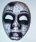 Forum Novelties Zombie Cracked Looking Half Face Mask by HalloweenStore.com