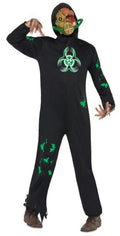 Men's Biohazard Man Zombie Smiffy's Adult Costume Size Medium by HalloweenStore.com