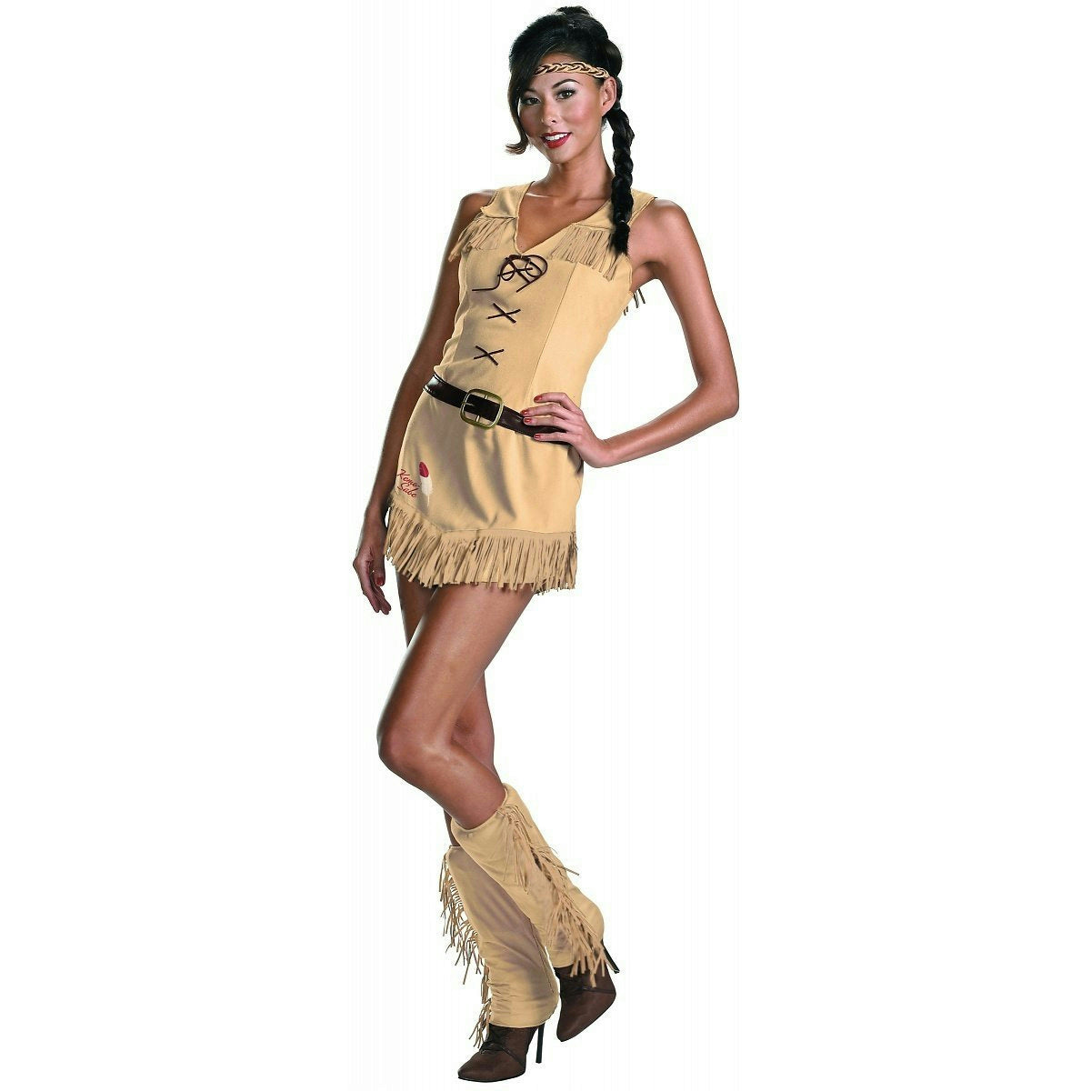The Lone Ranger Sassy Tonto Sexy Women's Native Indian Adult Costume Large 12-14 by HalloweenStore.com