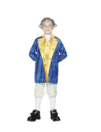 Smiffy's Boy's George Washington Child Costume Size Small Ages 3-5 by HalloweenStore.com