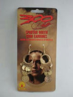 Rubies 300 Spartan Queen Grecian Goddess Coin Earrings Costume Jewelry Accessory by HalloweenStore.com