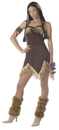 California Costume Sexy Native American Indian Princess Adult Costume Large by HalloweenStore.com