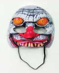 Forum Novelties Swirl Eyes Evil Clown Half Face Mask by HalloweenStore.com