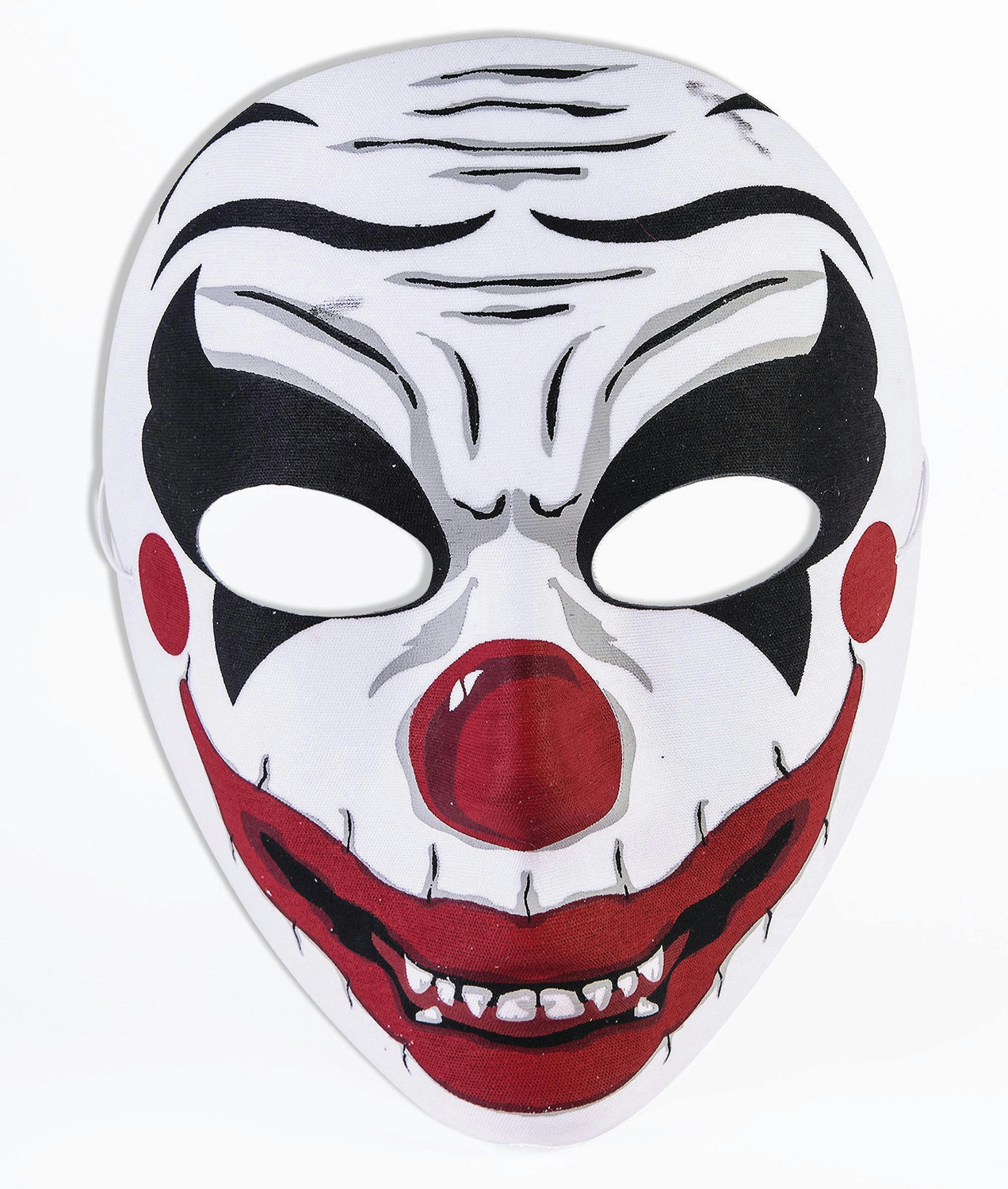 Forum Novelties Evil Clown Half Face Mask by HalloweenStore.com