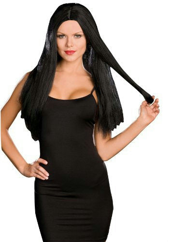 Dreamgirl Women's Long Straight Black Exotic Beauty Witch Wig by HalloweenStore.com