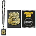 Designated Driver Party Pass Lanyard with Card and Card Holder Costume Accessory by HalloweenStore.com