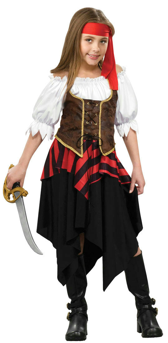 Forum Novelties Buccaneer Sweetie Girls Pirate Child Costume Size Small 4-6 by HalloweenStore.com