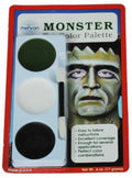 Mehron Tri-Color Palette Monster Professional Makeup Kit by HalloweenStore.com