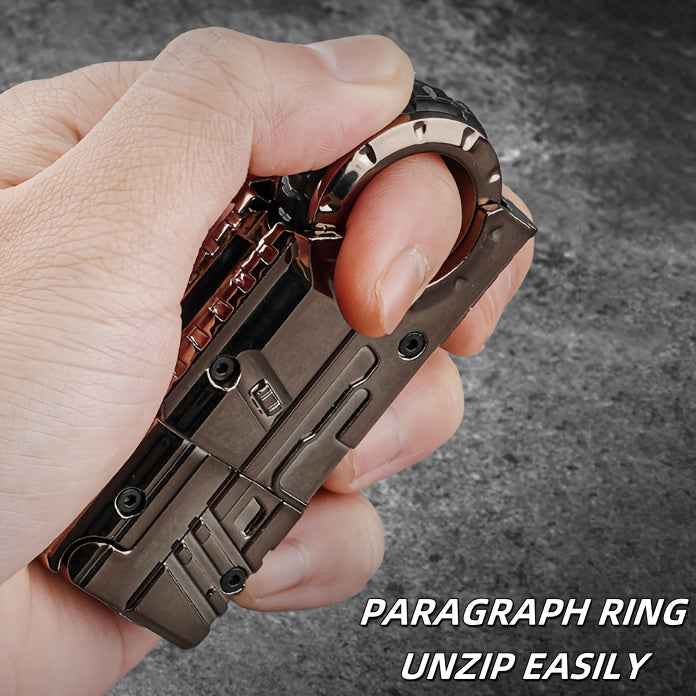 Knock 17Gen5 One-Touch Cartridge Alloy Finger Pistol - Stress Relief Toys for Fidgety Fingers - Softball Guns for Case Throwing, Fun And Playful Novelty Items, Ideal Gift!