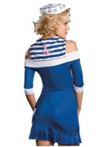Dreamgirl Women's Ship Shape Sailor Sweetie Sexy Adult Costume Size Small 2-6 by HalloweenStore.com