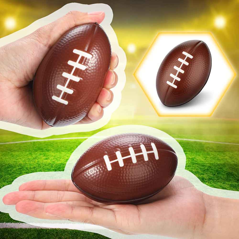 Gift for Her/Him 16pcs of 9Cm/3.54In Sponge Squeeze Footballs for Party Decorations And Various Party Gift Bags, Also Suitable As Stress Relief Toys for The Office