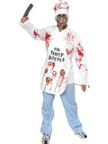 Men's Deadly Chef Family Bloody Butcher Adult Costume by HalloweenStore.com