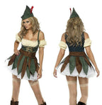 Smiffys Women's Fever Sexy Outlaw Adult Ladies Robin Hood Costume Size Small 6-8 by HalloweenStore.com