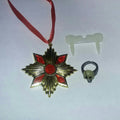Dracula Accent Costume Kit Medallion Glow in the Dark Plastic Fangs & Skull Ring by HalloweenStore.com