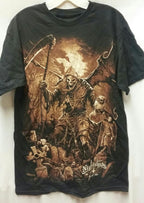 Nightshade Black Series Beautiful Horror End of Time Reaper T-Shirt Sz Medium by HalloweenStore.com