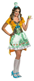 Disguise Sassy Mad Hatter Sexy Deluxe Women's Adult Costume Small 4-6 by HalloweenStore.com