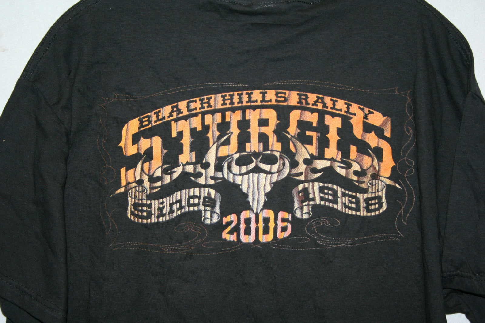 Sturgis Black Hills Rally World's Largest Motorcycle Event 2006 T-Shirt Large by HalloweenStore.com