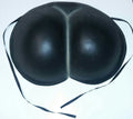Franco American Novelty Soft Vinyl Foam Fake Black Butt Bottom Costume Accessory by HalloweenStore.com