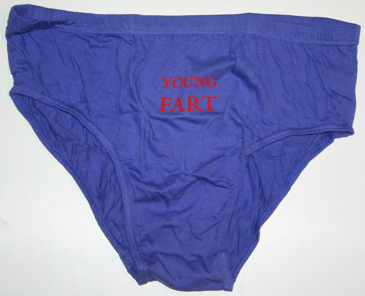 Young Fart Briefs Undies Novelty Underwear Drawers Size X-Large by HalloweenStore.com