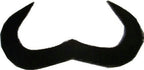 Black Swami Mustache Self Adhering Facial Hair Disguise by HalloweenStore.com