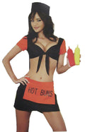 Elegant Moments Womens Sexy BBQ Barbeque Babe Hot Buns Adult Costume Large 10-14 by HalloweenStore.com
