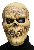 Fun World Adult Skull Skeleton Mummy Plastic Character Costume Mask by HalloweenStore.com