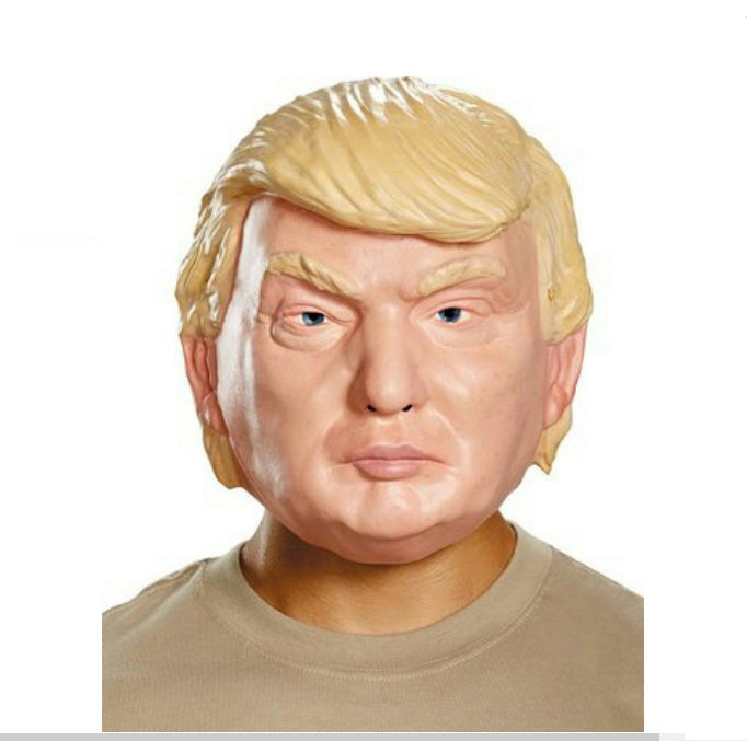 The Candidate Donald Trump 1/2 Vacuform Plastic Mask Adult Costume Accessory by HalloweenStore.com