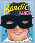 Rubie's Men's Black Bandit Zorro Lone Ranger Foam Fabric Eye Mask by HalloweenStore.com