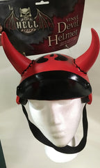 Disguise Hell Riders Vinyl Devil Helmet Costume Accessory Adult Size by HalloweenStore.com