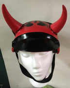 Disguise Hell Riders Vinyl Devil Helmet Costume Accessory Adult Size by HalloweenStore.com
