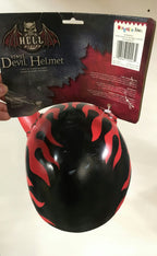 Disguise Hell Riders Vinyl Devil Helmet Costume Accessory Adult Size by HalloweenStore.com