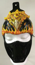 Disguise 1999 Fire Phoenix Shadow Ninja Plastic Child Costume Play Mask by HalloweenStore.com