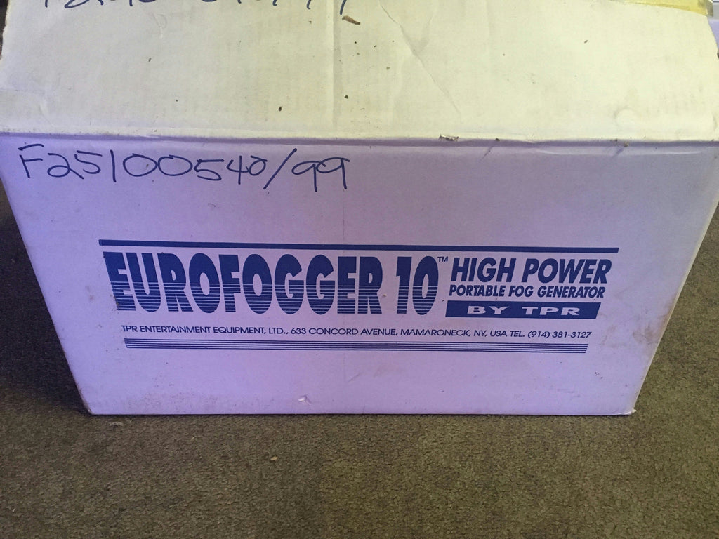 Eurofogger 10 High Power Portable Fog Generator Machine by TPR 110V by HalloweenStore.com