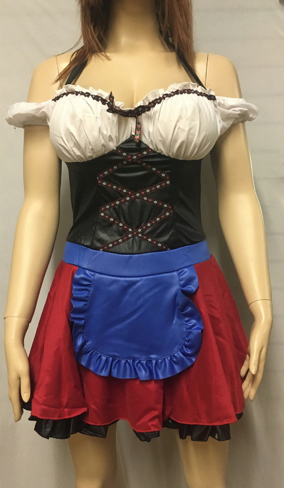 Sexy Alpenhof German Beer Maiden Fraulein Girl Women's Adult Costume Size XS 0-2 by HalloweenStore.com