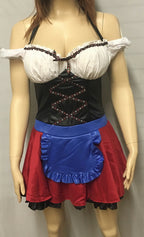 Sexy Alpenhof German Beer Maiden Fraulein Girl Women's Adult Costume Size M/L by HalloweenStore.com