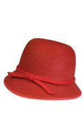 Red Flapper Hat Roaring 20's Accessory by HalloweenStore.com