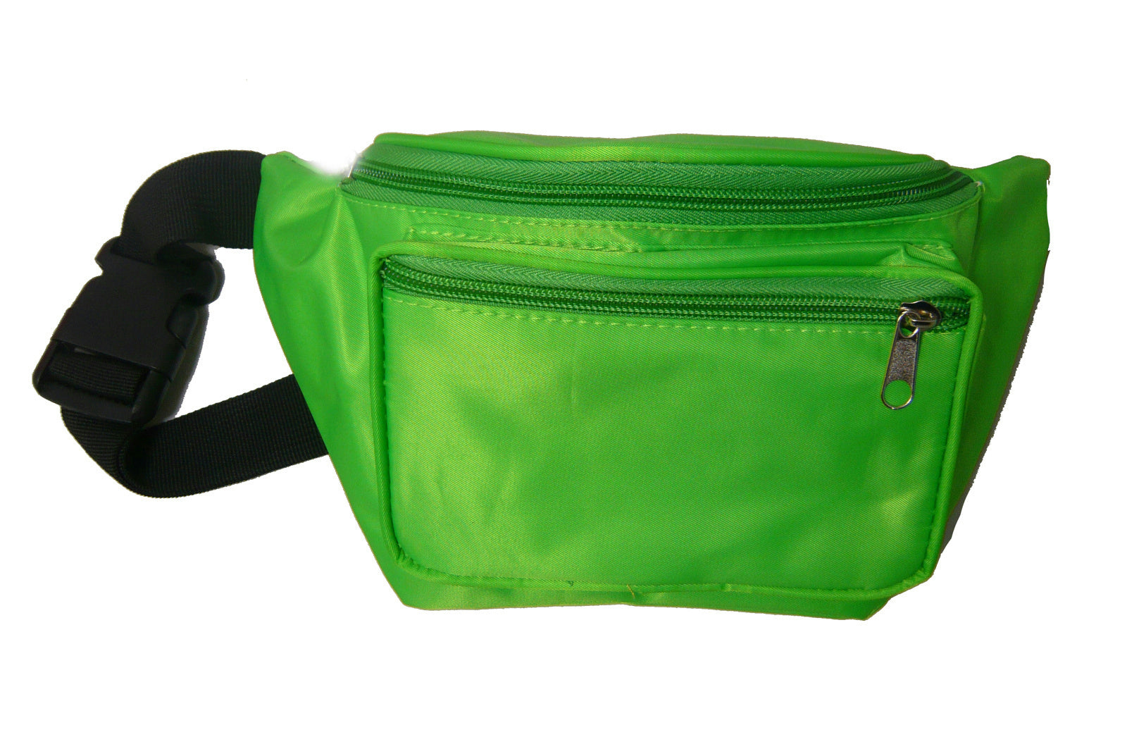 Neon Green 80's Fanny Pack Waist Carrier Costume Accessory by HalloweenStore.com