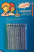 Peter Alan Blue Magic Relighting Birthday Cake Relight Party Candles Gag Prank by HalloweenStore.com