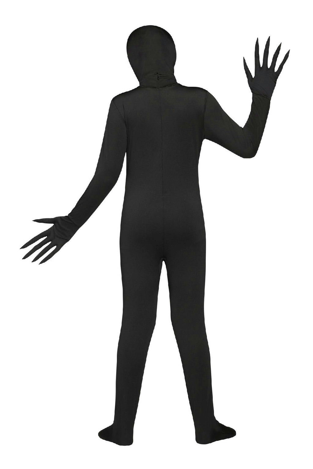Fade Eye Shadow Demon Black Skin Suit Child Costume Medium 8-10 by HalloweenStore.com