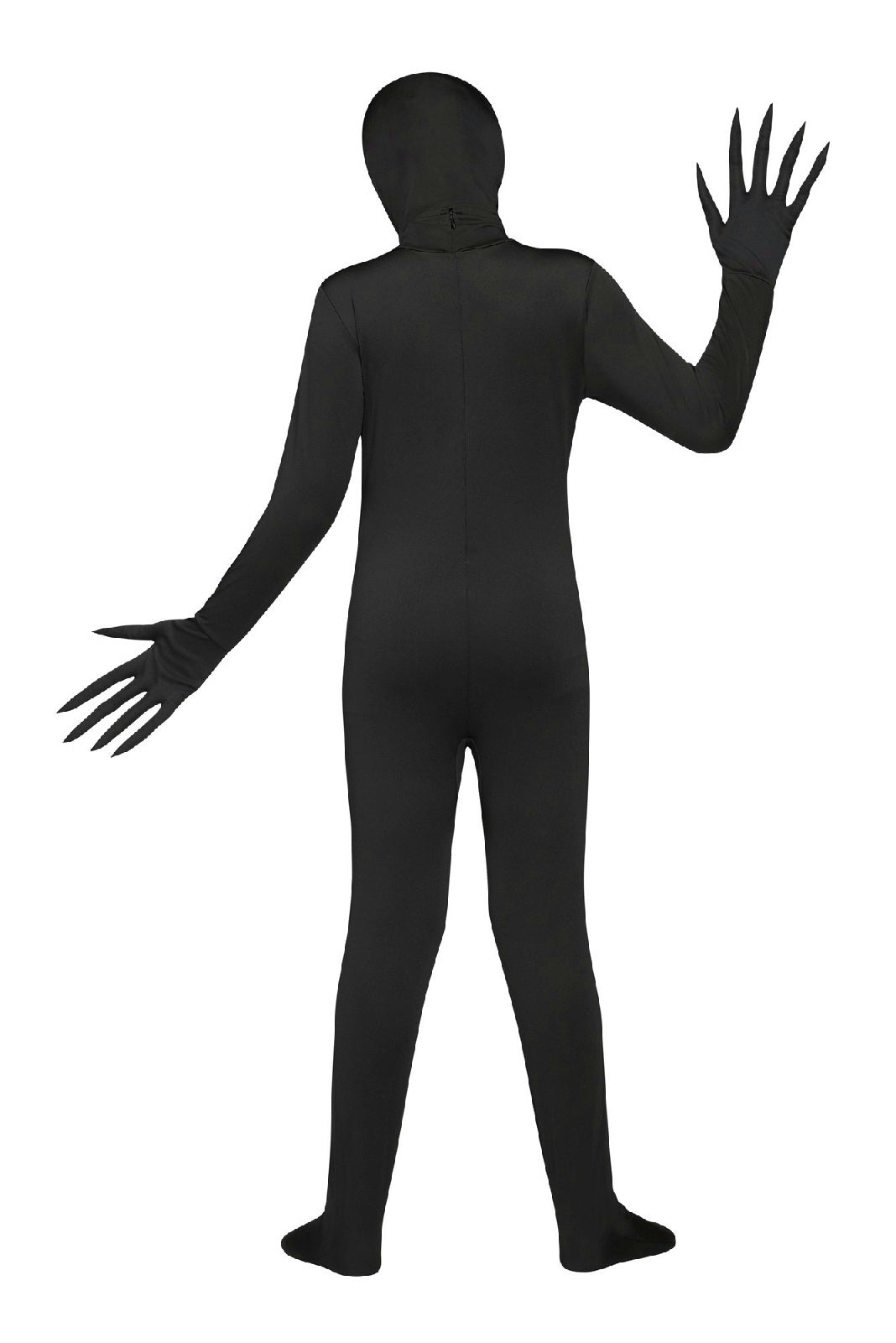 Fade Eye Shadow Demon Black Skin Suit Child Costume Medium 8-10 by HalloweenStore.com