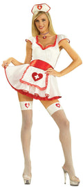 Forum Novelties Women's Hospital Honey Sexy Adult Nurse Costume Size M/L 8-12 by HalloweenStore.com