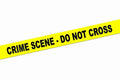 Yellow Crime Scene Do Not Cross Caution Tape Roll Decoration by HalloweenStore.com