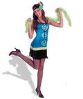 Disguise Trendy 20's Retro Fashion Flapper Adult Costume Size Womens 12-14 by HalloweenStore.com