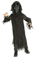 Rubie's Boy's Skeleton Lord Black Hooded Robe and Mask Child Costume Medium by HalloweenStore.com