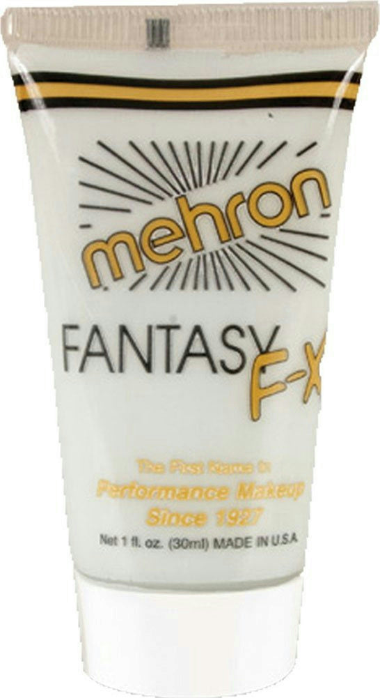 Mehron Fantasy FX Cream Water Based Makeup 1 oz Moonlight White by HalloweenStore.com