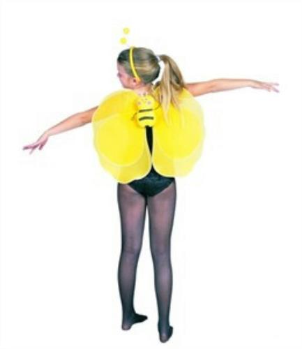 21" x 17" Bee Wings with Antenna Child Accessory by HalloweenStore.com